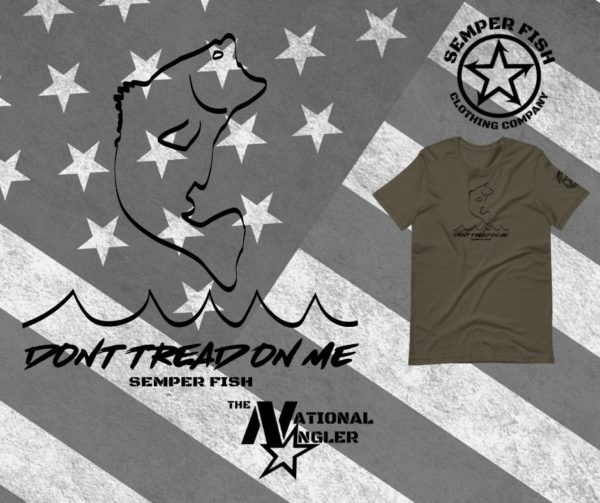 SEMPER FISH -- DON'T TREAD ON ME T-Shirt
