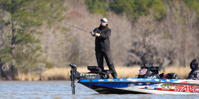 Matt Becker Takes Early Lead for Group A at Major League Fishing